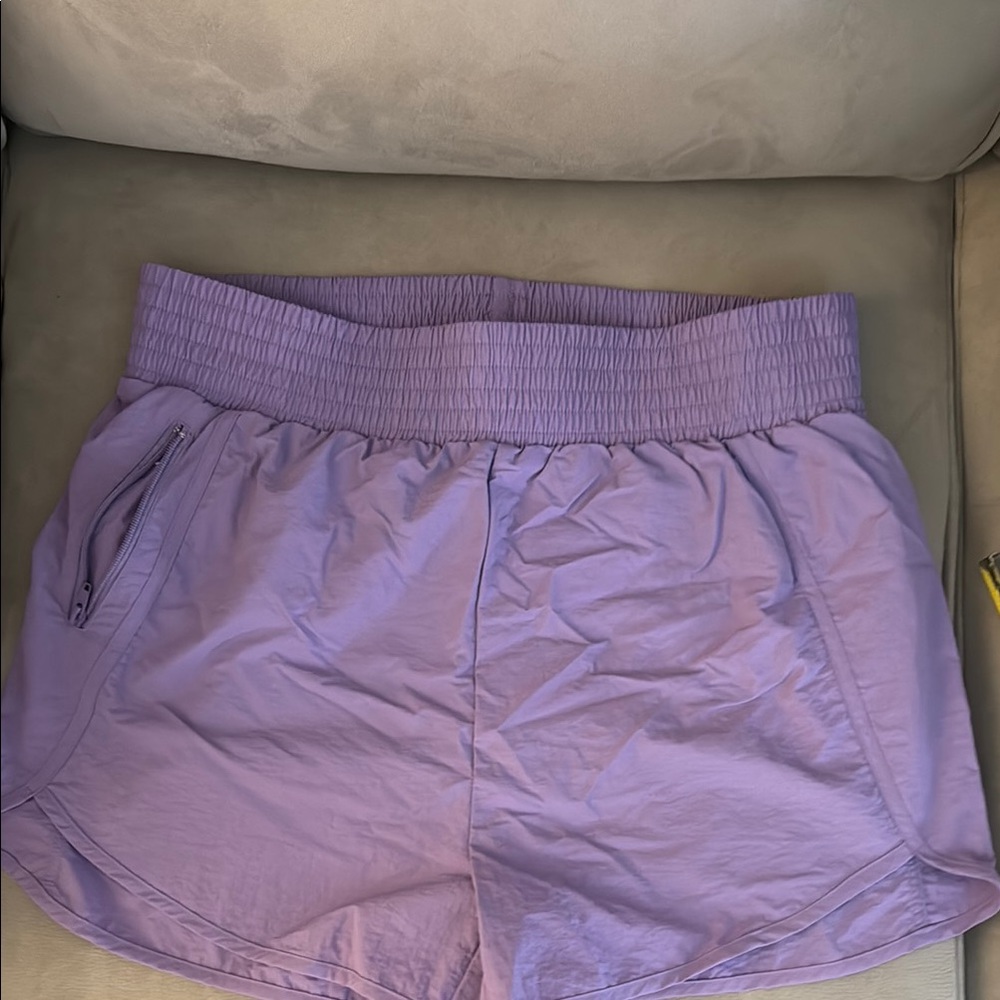 Women's Purple Athletic Shorts